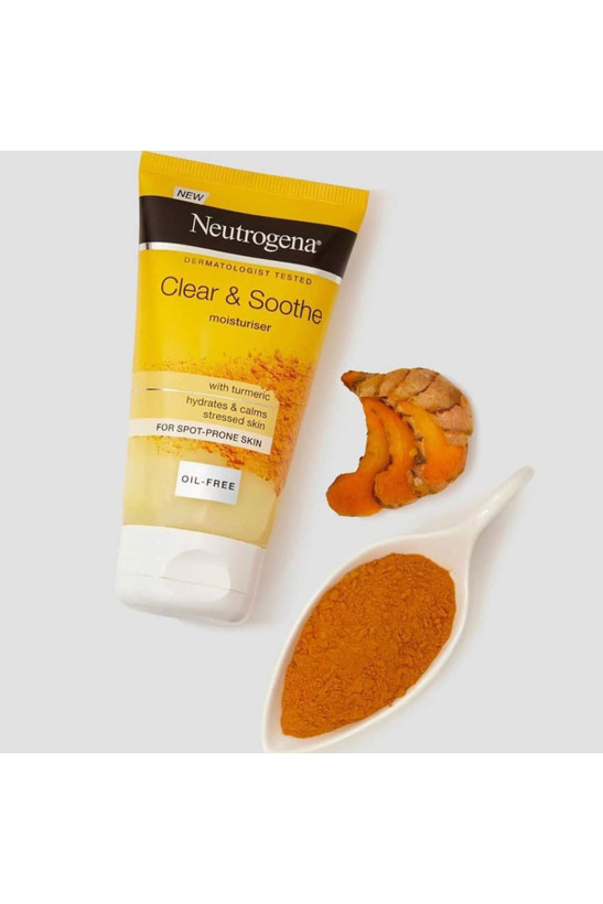 آبرسان و مرطوب کننده زردچوبه نوتروژینا مدل Clear & Soothe اصلی تضمینی