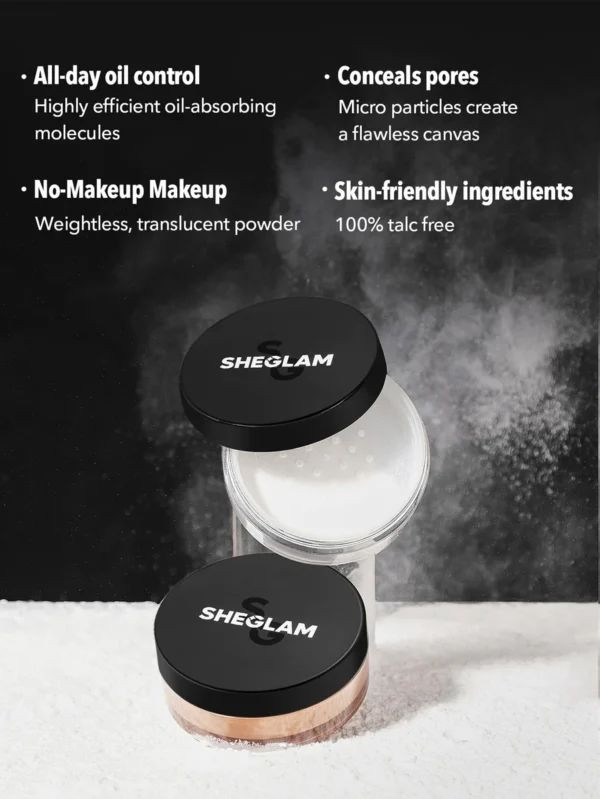 پودر فیکس شیگلم بی رنگ Sheglam Translucent