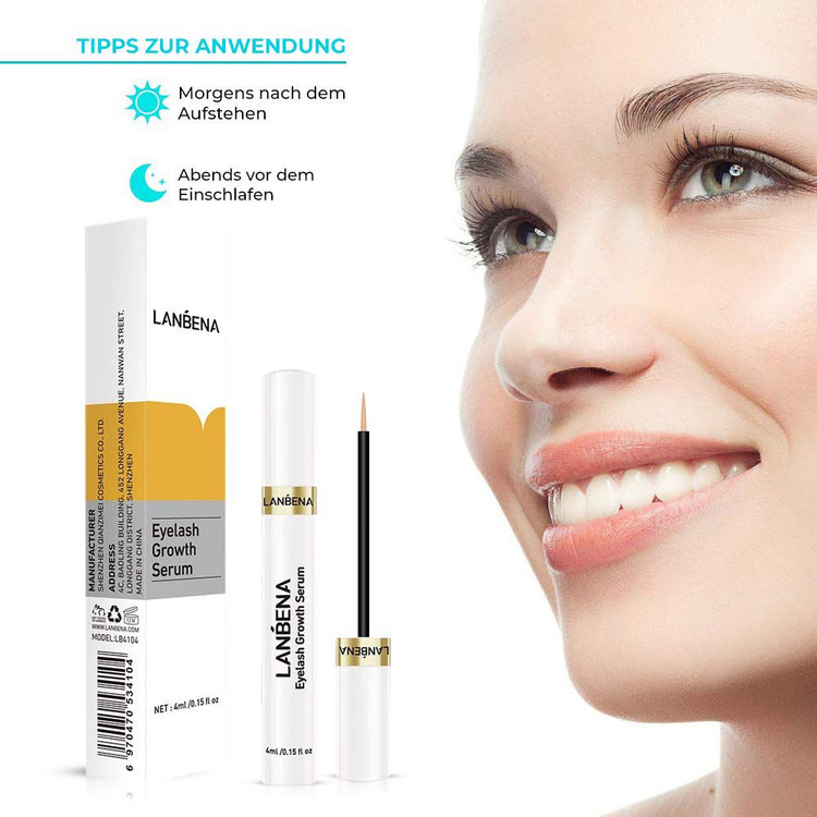 سرم تقویت کننده و رویش مجدد مژه لانبنا اصلی LANBENA