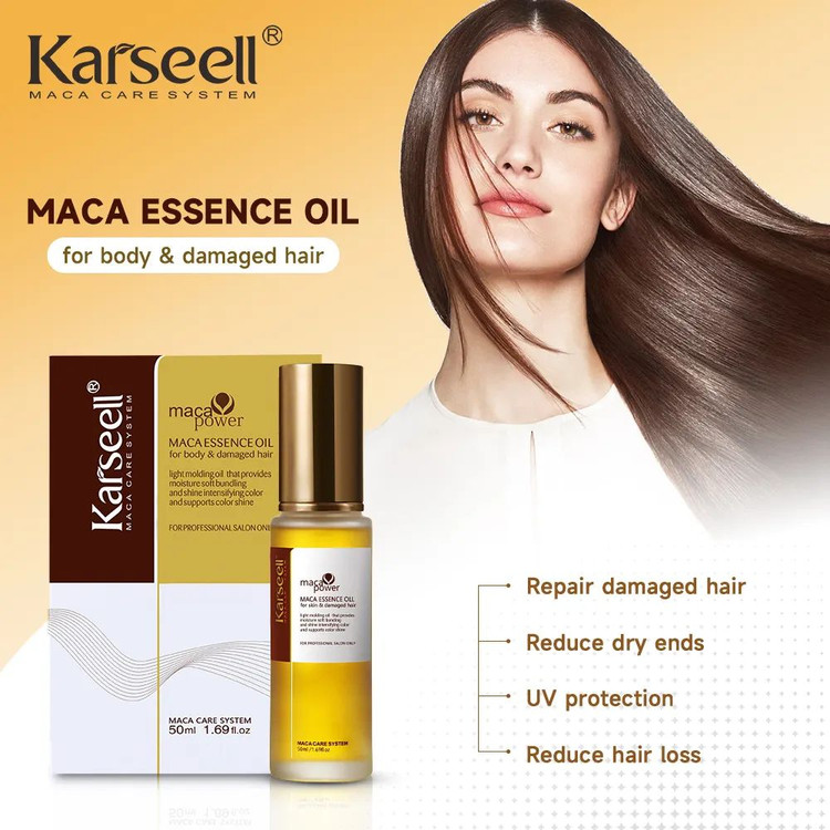 سرم مو ارگانیک و بدون مواد شیمیایی (روغن آرگان) برند اصلی کارسلKarseell