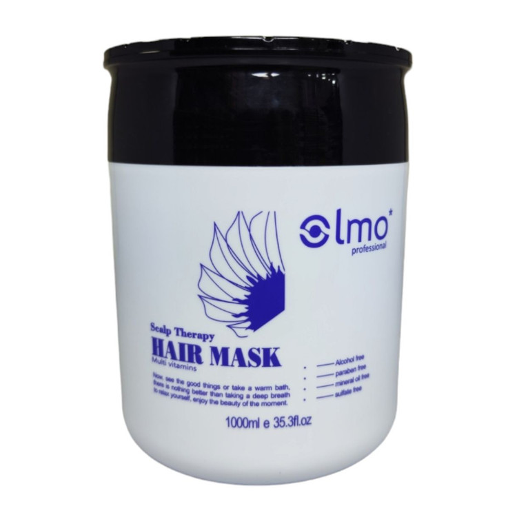 ماسک مو مولتی ویتامین و آبرسان موهای خشک و آسیبدیده و دکلره شده برند اولمو اسپانیایی اصلی OLMO