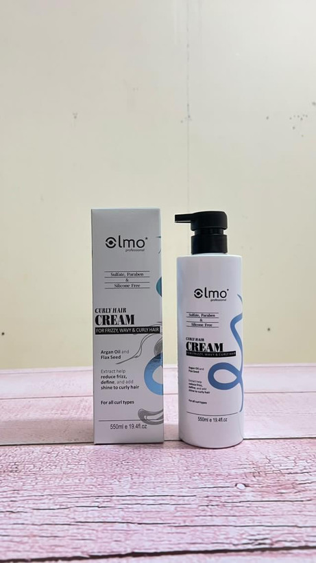 ماسک مو بیرون حمام موهای فر اولمو پروفشنال Olmo حاوی روغن آرگان و تخم کتان – اورجینال اسپانیا