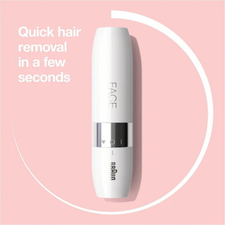 اصلاح و ریموور موی صورت براون مدل Hello Face Goodbye Hair