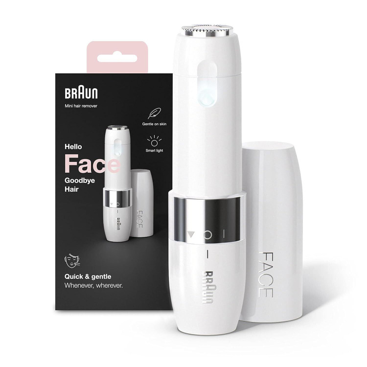 اصلاح و ریموور موی صورت براون مدل Hello Face Goodbye Hair