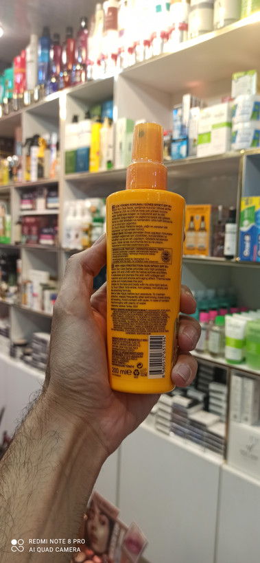 اسپری ضد آفتاب بیوکسین اصلی SPF50 مناسب همه نوع پوست